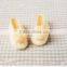 Hollow Wool Knitted Shoes Wholesale Floral Crochet Baby Girl Soft Shoes