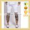 High quality stretchy mens denim shorts stylish ripped denim jeans shorts