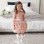 New Stylish Child Girls Clothes Buttons Princess Dress With Belt Casual Dresses for Girls 10 Years SV010782