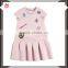 Wholesale One Piece Skirt Young Girls Fashion Pink Printed Skirt
