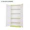 Knock down structure steel/metal swing 2 door filing cabinet