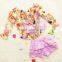 The new item of flowers printed baby swimsuit which is the most popular in 2017,girls swimwear,kids swimwears