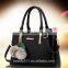 2017 fashion latest leather Pack with balls shopping hand bags trend women tote bag ladies handbags HB09