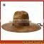 Australia Men Straw Lifeguard Hat With Adjustable String/Summer UV Protection Surf Straw Hat/Beach Straw Hat-ZT/1734