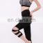 Cheap wholesale custom made S~XL quick dry blank black yoga capri leggings for women