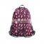 Women Fold Backpack Girl Leopard School Shoulder Bags Rucksack Travel Daypack