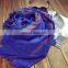 Red Stripe Blue Fringe Wide Scarf Shawl Cape Women New Trendy