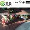 2017 customized outdoor decorative WPC flower box recycle