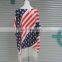 2016 USA national day lady summer beach dress USA beach shawl cape