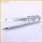logo customized thin promotional metal engraving pen,metal stylus pen-free sample