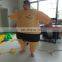 Adult pvc tarpaulin sumo wrestling costume inflatable fighting sumo suits