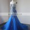 Robe De Soiree Longue Luxury Crystals Beaded Sequined Mermaid Evening Dresses Long 2016 Sweetheart Tulle Prom Dress Vestidos