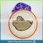 china OEM custom simple round rubber badge wholesale 3D pvc patch