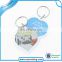 Custom clear acrylic keychain with photo insert for promotion