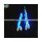 Germany high quality led light reflective shoelaces for dance