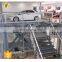 7LSJC Shandong SevenLift hydraulic underground garage vertical car scissor parking heavy lift 10t