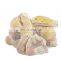 customized 100% organic cotton mesh bag reusable cotton mesh net bag Eco-friendly Vegetable fruit net bag with drawstring
