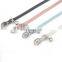 New high-end pet collar transparent crystal lattice cat dog bell collar