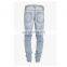 DiZNEW OEM wholesale stretch men skinny ripped fancy unbranded jeans