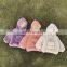 6138/Newest fashion plush infant girl warm winter sweater hooded thicken toddler girls pullover top