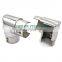 Stainless Steel Slot Pipe Connector 90 Degree Railing Slotted Pipe Joint