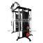 Professional commercial gym strength machine free weight YW-1761  smith and multi functional trainer machine