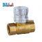 Brass Lockable Ball Valve With Magnetic Handle
