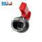 High quality plastic fitting red handle grey color upvc compact ball valve for swimming pool