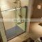 Clear Tempered Glass Shower Inclosure Glass Shower Screen Chinese Wholesaler