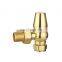 211S-J Brass Paished Chrome Thermostatic Radiator Valve