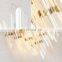 Golden crystal wall lamp LED living room decorative wall lamp