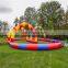Cheap Outdoor toys inflatable race track inflatable zorb ball track for sale