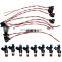Free Shipping!8X Fuel Injector W/ 9X Pigtail Wire For Cadillac Chevrolet GMC 217-1621 12580681