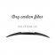 Suitable for Audi A6 C8 sedan 4-door, M4 style dry carbon fiber tail car shape
