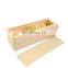 Custom Empty One Bottle Wine Box Wooden Plain Color or as Your Color Solid Wood Wine Box for Gift Packing