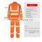 Polyester Cotton Fabric with 300gsm High Visibable Coverall Meet with EN20471