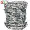 QYM Excellent Quality Farm Land Use 14 Gauge Galvanized Barbed Wire