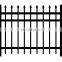 Galvanized coated steel ornamental fence metal fence  Galvanized Chain Link Fence