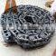 Excavator undercarriage parts track link assy for E312 track shoe assembly  43 links