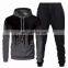 New year sale 2-pieces winter autumn clothes men's sports and leisure sports jogging suit custom men's hooded suit