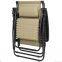 Outdoor Lounge chair Adjustable Folding Zero Gravity Recliner Chair Camping Lounge