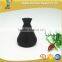 High Quality Aroma Diffuser Glass Bottle With Black Painting Effect
