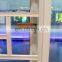 Modern office dark screens sheet security grills styles white safety bar insulated glass aluminum windows and doors with handles