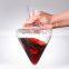 New Design Gifts Restaurant Chiller Custom Luxury Set Pyramid Eco Crystal Wine Decanter Glass