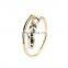 Best Quality Copper Anti Beaded Resizable Adjustable Sterling Silver Anxiety Fidget Ring