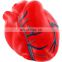 pu slow release children toy heart shaped anti stress ball