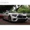 Комплект кузова бамперов для автомобилей в стиле AMG для Mercedes benz CLS C257 2018+ с обновлением до GT63s