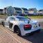 Runde Car Modification Carbon Fiber Material For Audi R8 Vorsteiner StyleBody Kit Front Lip Rear Lip Dissufer Side Skirt Spoiler