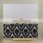Shimmer Paper Floral Flock Customized Indian Muslim Wedding Invitations