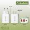2022 3USB+PD fast charge USB EU US travel charger high power APD 36w power adapter for IPhone Cable
